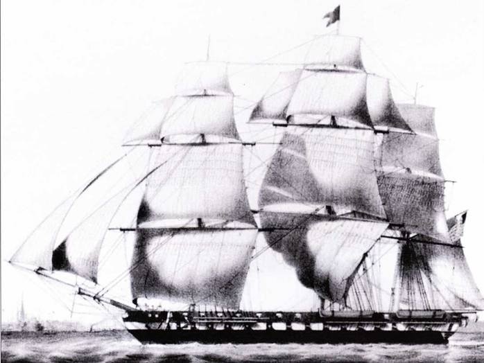 Иллюстрация к книге — Американские фрегаты, 1794–1826 [pic_10.jpg]