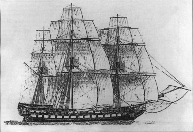 Иллюстрация к книге — Британские парусные линейные корабли [pic_14.jpg]