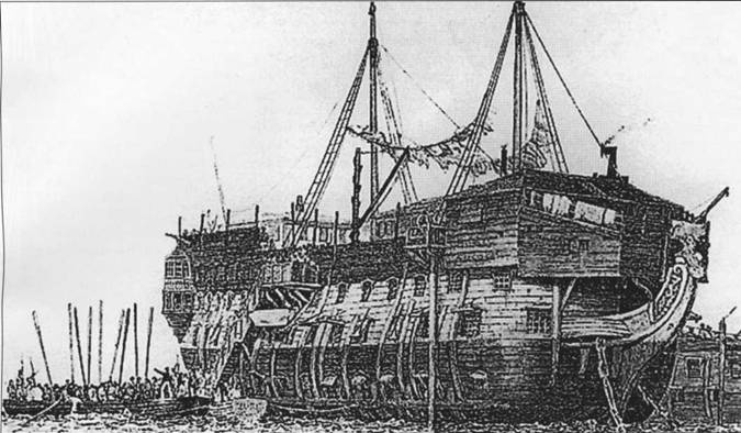 Иллюстрация к книге — Британские парусные линейные корабли [pic_2.jpg]