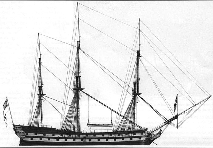 Иллюстрация к книге — Британские парусные линейные корабли [pic_34.jpg]