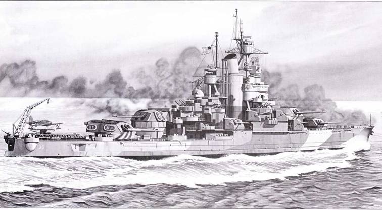 Иллюстрация к книге — Линкоры США. Часть 1 [pic_1.jpg]