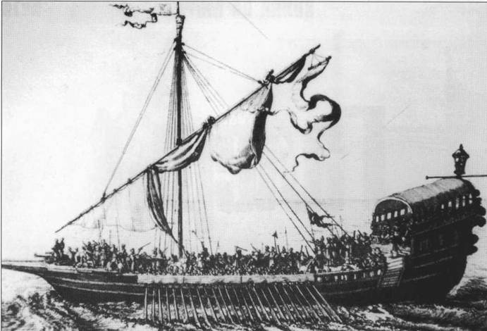 Иллюстрация к книге — Галеры. Эпоха ренессанса, 1470–1590 [pic_1.jpg]