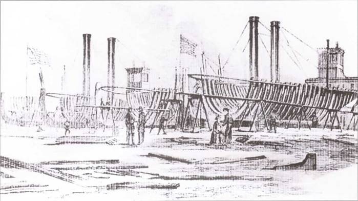 Иллюстрация к книге — Речные броненосцы северян, 1861–1865 [pic_6.jpg]