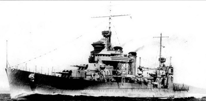 Иллюстрация к книге — Тяжелые крейсера США. Часть 1 [pic_125.jpg]