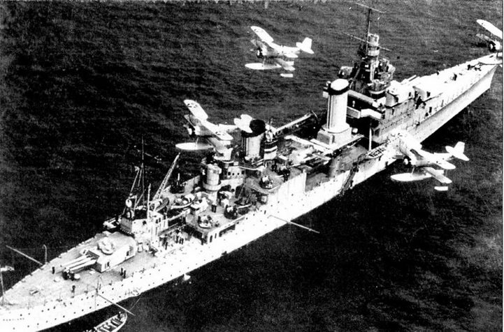 Иллюстрация к книге — Тяжелые крейсера США. Часть 1 [pic_69.jpg]