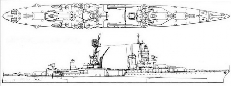 Иллюстрация к книге — Тяжелые крейсера США. Часть 1 [pic_95.jpg]