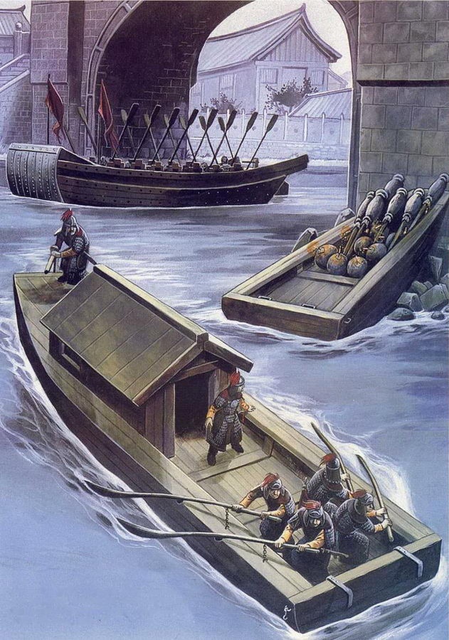 Иллюстрация к книге — Боевые корабли древнего Китая, 200 г. до н.э. — 1413 г. н.э. [pic_55.jpg]