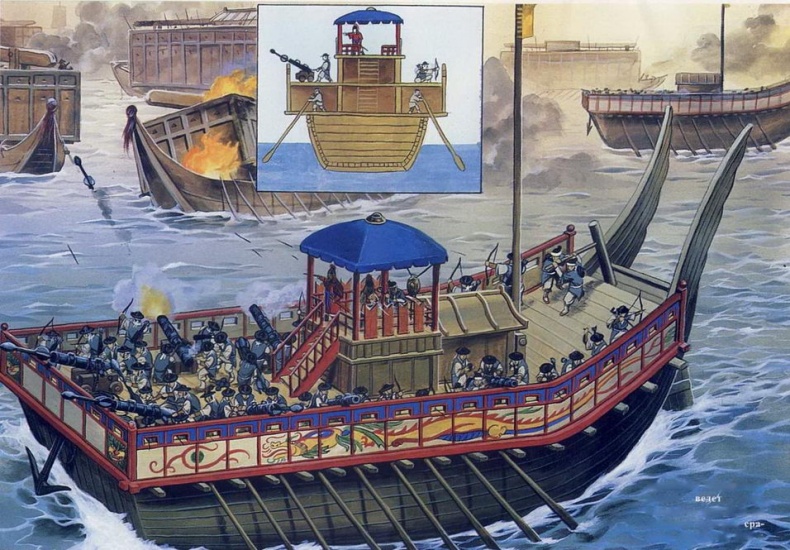 Иллюстрация к книге — Боевые корабли Японии и Кореи, 612–1639 гг. [pic_55.jpg]