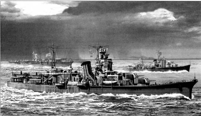 Иллюстрация к книге — Легкие крейсера Японии [pic_1.jpg]