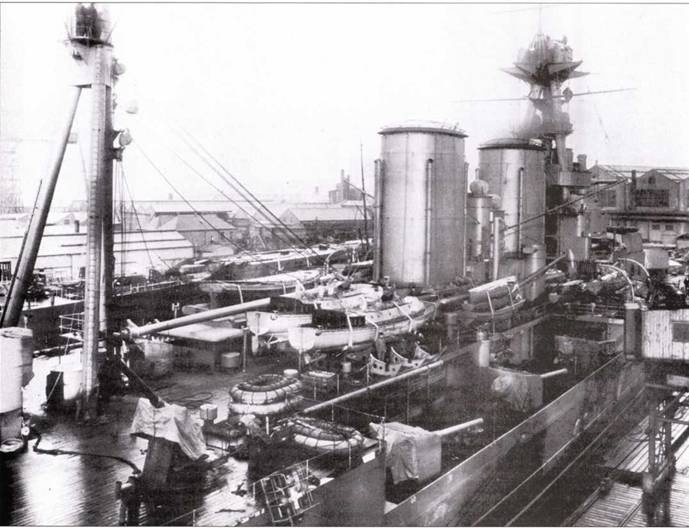 Иллюстрация к книге — Британский линейный крейсер «Hood» Крупным планом [pic_19.jpg]