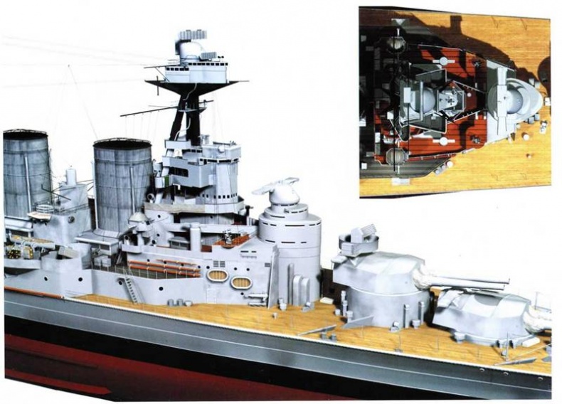 Иллюстрация к книге — Британский линейный крейсер «Hood» Крупным планом [pic_43.jpg]