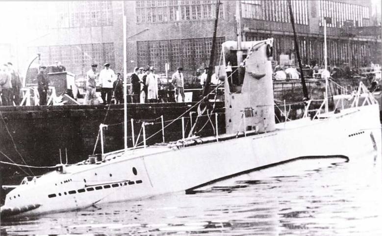 Иллюстрация к книге — Германские субмарины Тип II крупным планом [pic_21.jpg]