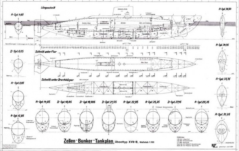 Иллюстрация к книге — Германские субмарины Тип XVII Крупным планом [pic_76.jpg]