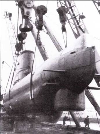 Иллюстрация к книге — Германские субмарины Тип XXIII крупным планом [pic_107.jpg]