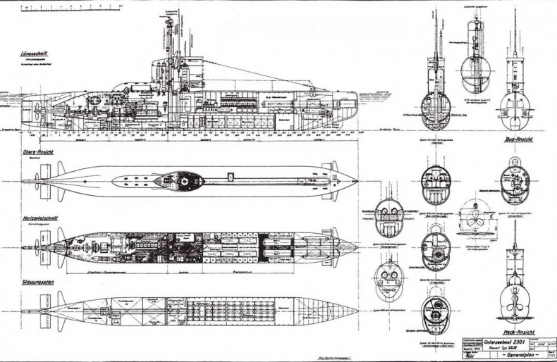 Иллюстрация к книге — Германские субмарины Тип XXIII крупным планом [pic_51.jpg]