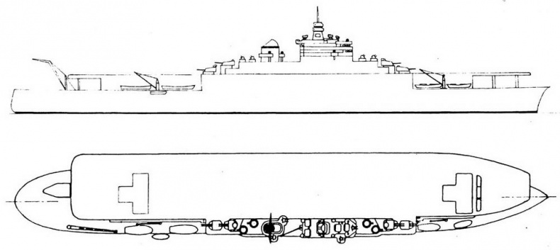 Иллюстрация к книге — Авианосцы мира. 1917 - 1939 [img_41.jpg]
