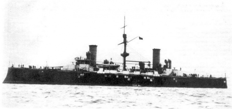 Иллюстрация к книге — Броненосные крейсера типа «Гарибальди» [pic_31.jpg]