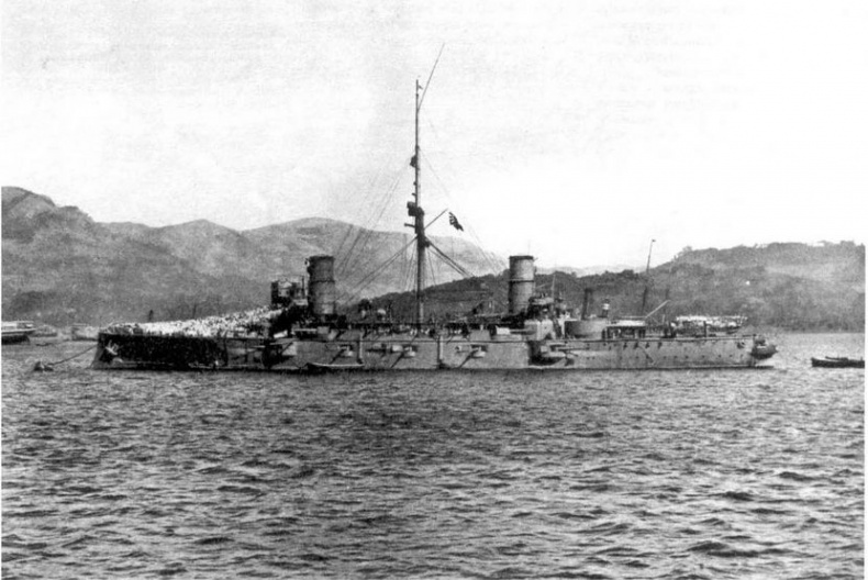 Иллюстрация к книге — Броненосные крейсера типа «Гарибальди» [pic_38.jpg]