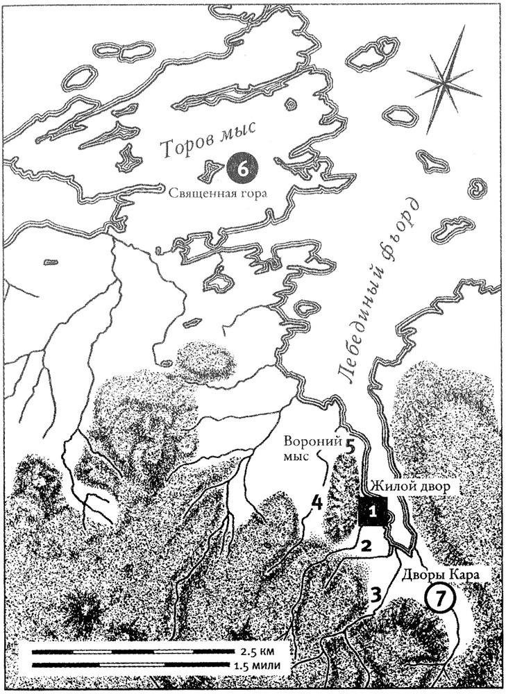 Иллюстрация к книге — Исландия эпохи викингов [map11.jpg]