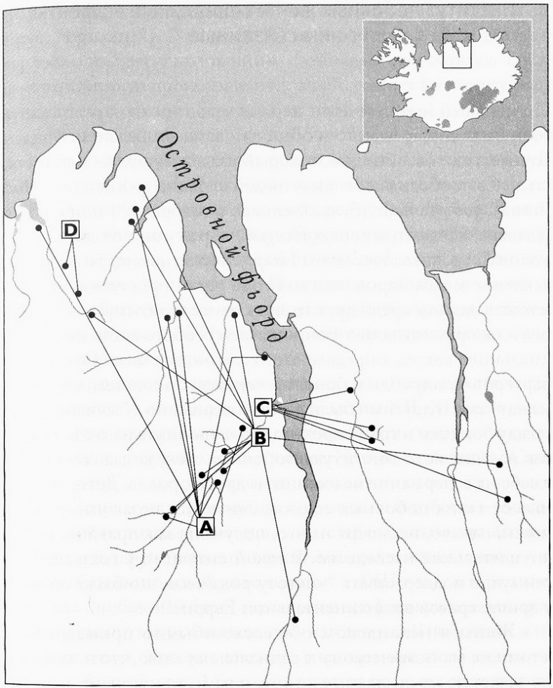 Иллюстрация к книге — Исландия эпохи викингов [map14.jpg]