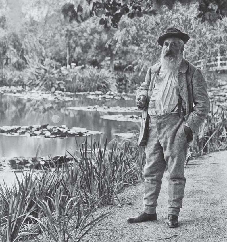 Иллюстрация к книге — Чарующее безумие. Клод Моне и водяные лилии [i_013.jpg]