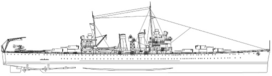 Иллюстрация к книге — Крейсера в бою. От фрегатов до &quot;убийц авианосцев&quot; [i_002.jpg]