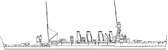 Иллюстрация к книге — Крейсера в бою. От фрегатов до &quot;убийц авианосцев&quot; [i_005.jpg]