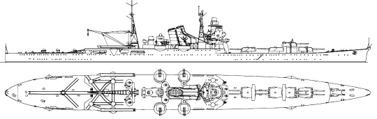 Иллюстрация к книге — Крейсера в бою. От фрегатов до &quot;убийц авианосцев&quot; [i_021.jpg]