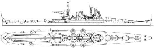 Иллюстрация к книге — Крейсера в бою. От фрегатов до &quot;убийц авианосцев&quot; [i_022.jpg]