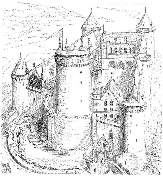 Иллюстрация к книге — Жизнь и развлечения в средние века [_008_1.jpg]