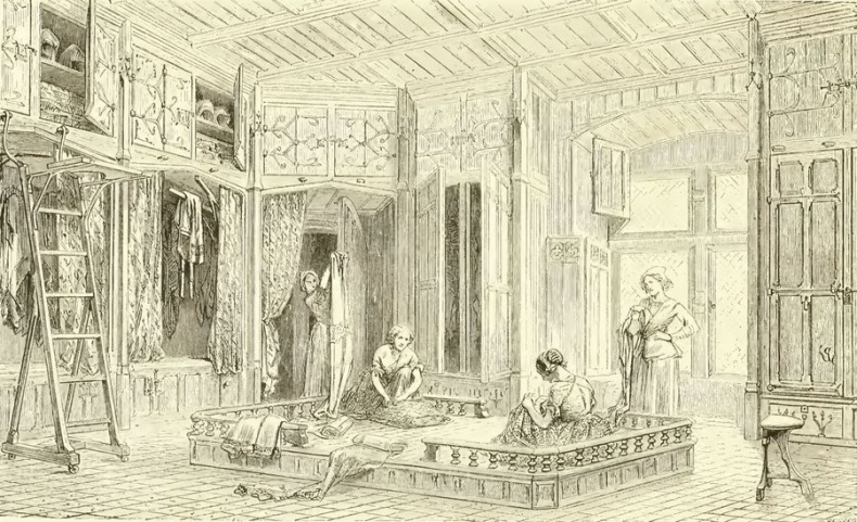 Иллюстрация к книге — Жизнь и развлечения в средние века [_019.jpg]