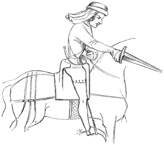 Иллюстрация к книге — Жизнь и развлечения в средние века [_096.jpg]