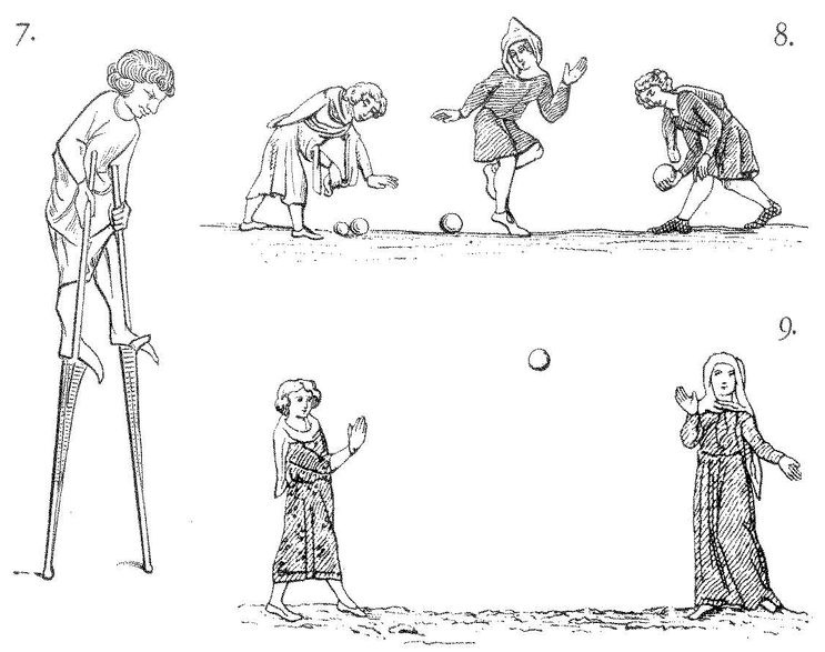 Иллюстрация к книге — Жизнь и развлечения в средние века [_124.jpg]