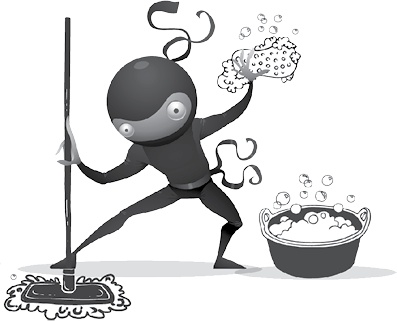 Иллюстрация к книге — Гениальная уборка. Самая эффективная стратегия победы над хаосом [i_038.jpg]