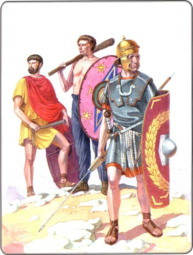 Иллюстрация к книге — Армия императорского Рима: I-II вв.н.э.: Униформа, вооружение, организация. Серия: Солдатъ [any2fbimgloader21.jpg]