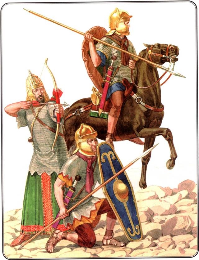 Иллюстрация к книге — Армия императорского Рима: I-II вв.н.э.: Униформа, вооружение, организация. Серия: Солдатъ [any2fbimgloader27.jpg]