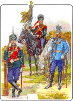 Иллюстрация к книге — Первая мировая война 1914-1918. Кавалерия Российской Императорской Гвардии. Униформа. Вооружение. Организация [i_018.jpg]
