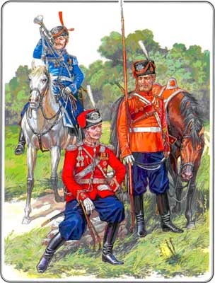 Иллюстрация к книге — Первая мировая война 1914-1918. Кавалерия Российской Императорской Гвардии. Униформа. Вооружение. Организация [i_026.jpg]