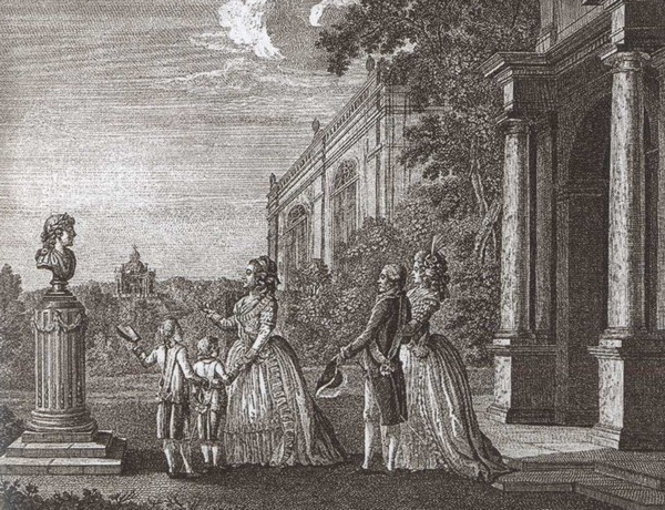 Иллюстрация к книге — Повседневная жизнь русских литературных героев. XVIII - первая треть XIX века [i_019.jpg]