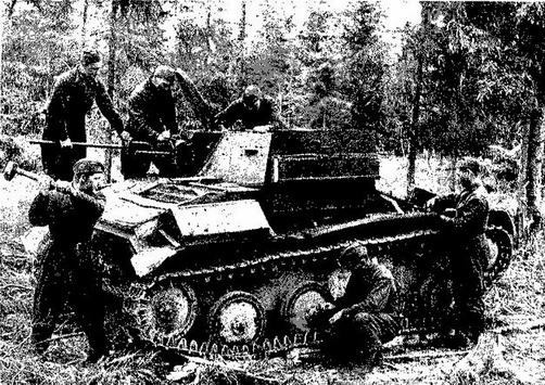 Иллюстрация к книге — Легкие танки Т-40 и Т-60 [img_44.jpg]