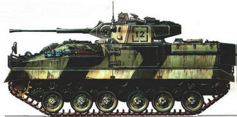 Иллюстрация к книге — Боевые машины пехоты НАТО [img_76.jpg]