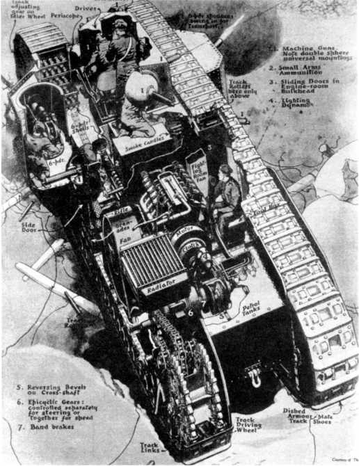 Иллюстрация к книге — Самые первые танки &quot;Дьявол идет!&quot; [i_050.jpg]