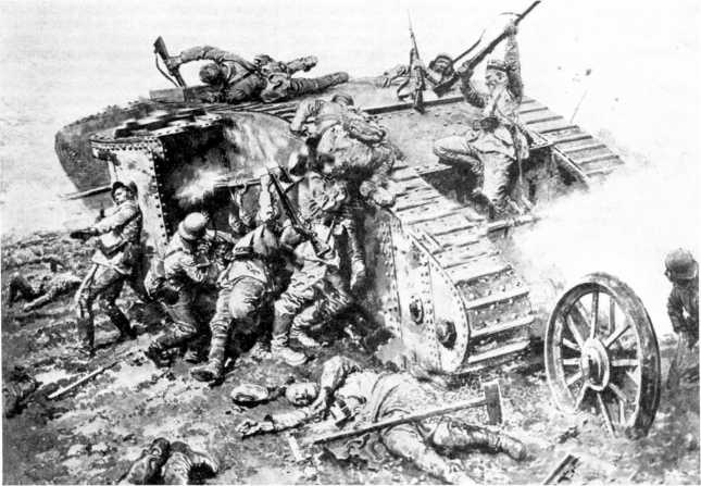 Иллюстрация к книге — Самые первые танки &quot;Дьявол идет!&quot; [i_076.jpg]