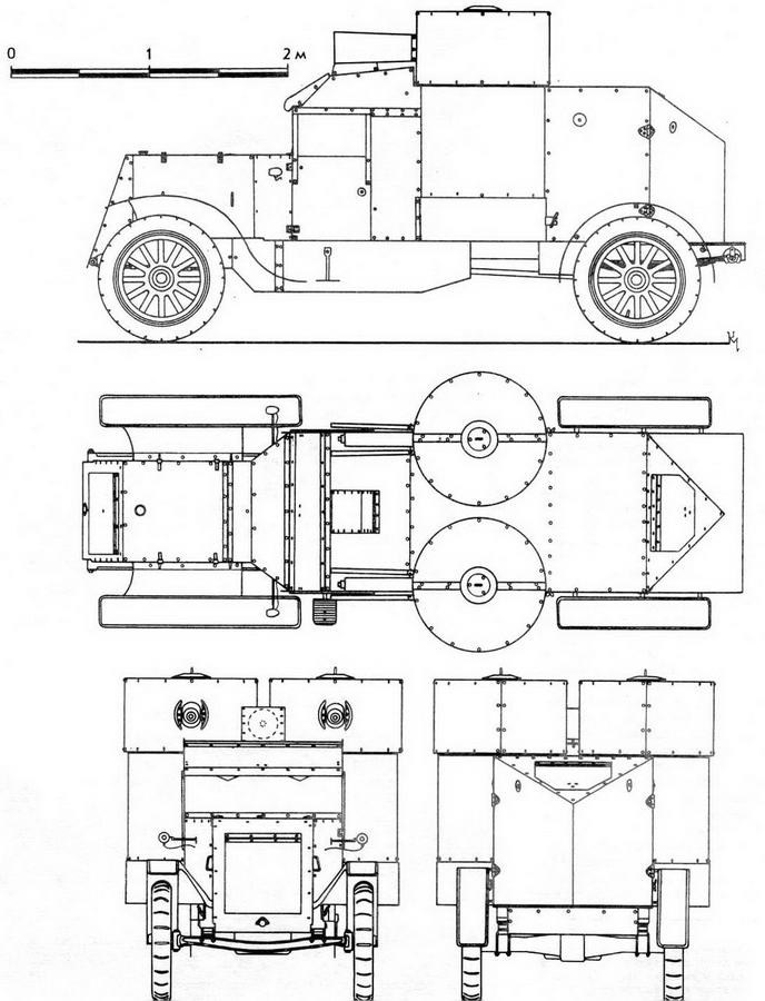 Иллюстрация к книге — Бронеавтомобили «Остин» [img_14.jpg]