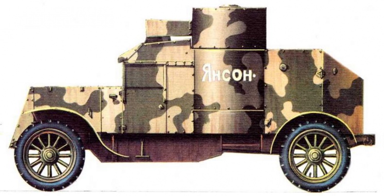 Иллюстрация к книге — Бронеавтомобили «Остин» [img_62.jpg]