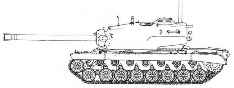 Иллюстрация к книге — От «Першинга» до «Паттона». Средние танки М26, М46 и М47 [img_13.jpg]
