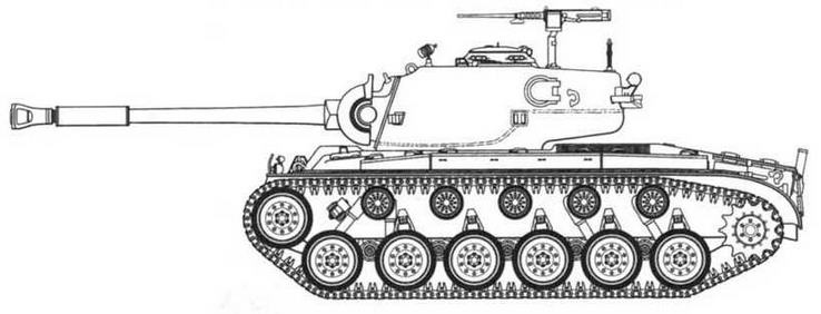 Иллюстрация к книге — От «Першинга» до «Паттона». Средние танки М26, М46 и М47 [img_18.jpg]
