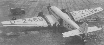 Иллюстрация к книге — Транспортный самолет Юнкерс Ju 52/3m [pic_6.jpg]