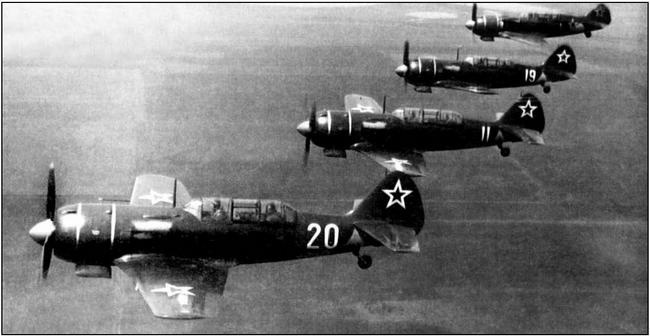 Иллюстрация к книге — Ла-7, Ла-9, Ла-11. Последние поршневые истребители СССР [i_100.jpg]