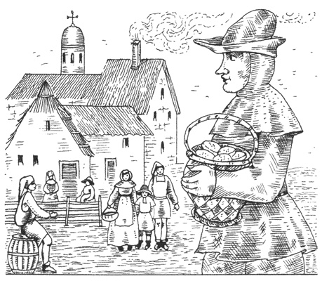 Иллюстрация к книге — Средневековые замок, город, деревня и их обитатели [i_023.jpg]